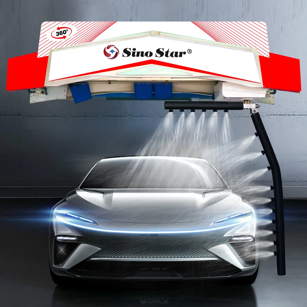 Hot Sell New Model cleaning equipment/Robotic touchless car washing machine price For Car Wash/Gas Station