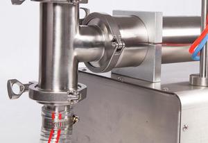 Syf loạt công suất khác nhau đôi đầu bán tự động làm đầy chất lỏng Máy trung chuyển - Product Image 3