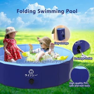 Piscine pliable surélevée pour animaux de compagnie, bain antidérapant pour chiens, chats et enfants - Product Image 2