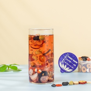 Formule de thé pour les reins personnalisée Ginseng Sept Trésors Mélange Détox Thé en vrac parfumé fait main Goji Maca Dattes rouges - Product Image 6
