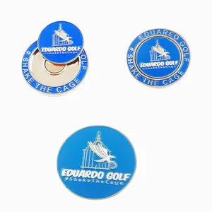 Marqueur de golf de conception gratuite pièce de monnaie 3d concevoir votre propre marqueur de balle de golf magnétique pièce de monnaie <span class=keywords><strong>2023</strong></span> plus récent marqueur de balle de golf - Product Image 1