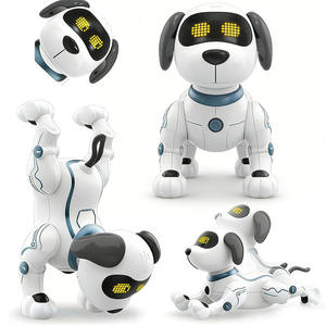 Chien robot interactif programmable EPT Stunt Dog RC avec commande vocale et chant, chien RC 2.4G pour enfants de 3 à 12 ans - Product Image 1