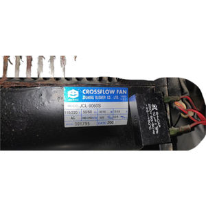 Jouing JCL-9060S 110/220V 60/67W AC moteur à noyau de courant électrique 1600 tr/min ventilateur d'extraction avec lames à flux croisé en plastique pour ascenseur - Product Image 2