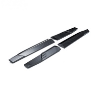 Venta al por mayor de fábrica: Faldones laterales y placas inferiores de fibra de carbono preimpregnada de alto brillo estilo LARTED para BMW XM
