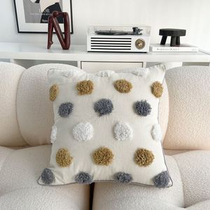Custom Luxury Boho <b>Throw</b> Pillow <b>Covers</b> Polyester Cotton Home Decor Couch <b>Sofa</b> Bed Living Room Character Dot Leaves Festival - Product Image 5