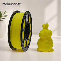 Filaments PLA pour imprimante 3D MakePlanet de haute qualité, bobine de 1 kg, impression facile, 1,75 mm, 190-220°C, pour imprimantes 3D FDM