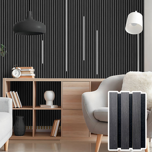 Pannello Acustico in Legno Personalizzabile CE 2400mm 2800mm 3000mm, Pannello Fonoassorbente in Feltro PVC per Decorazione - Product Image 4