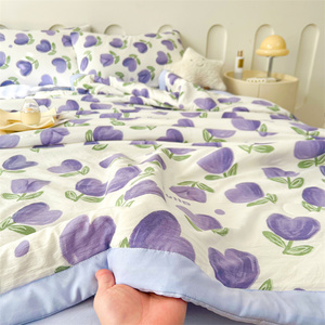 ผ้านวมคอตตอนแอร์ซักได้, ผ้าฝ้ายซักได้สำหรับหอพักนักเรียนฤดูร้อน - Product Image 5