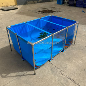 ถังเก็บปลาใสด้านเดียวทำจากผ้าใบ PVC <span class=keywords><strong>ขนาด</strong></span>900ลิตรมีเอกลักษณ์อุปกรณ์สำหรับ<span class=keywords><strong>บ่อ</strong></span>เลี้ยง<span class=keywords><strong>ปลา</strong></span> - Product Image 4