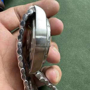 Montres pour hommes, montre chronographe de luxe, quartz, or rose, acier inoxydable 316L, mouvement japonais VK, montre pour homme, Orologi - Product Image 5