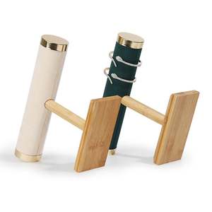 WEIMEI Boîte à bijoux en cuir orange et blanc pour boucle d'oreille collier bague - Product Image 5