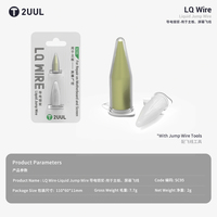 Pâte conductrice d'argent 2UUL SC95 LQ pour réparation de câbles de carte mère de téléphone portable, écran et PCB (flywire) – Outil de réparation avec pâte d'argent
