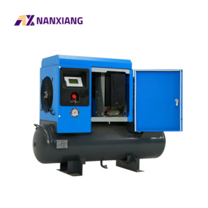 Nanxiang 3-in-1 Tích Hợp Máy nén khí di động máy nén khí với bình khí 10BAR 3.7kW PM vsd máy nén trục vít - Product Image 3