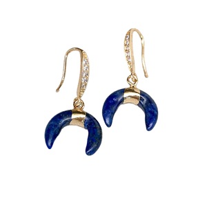 Orecchini a forma di luna per donna, accessori per le orecchie semplici da indossare tutti i giorni - Product Image 5