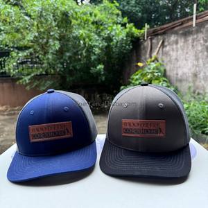 Casquettes de baseball à dos en maille avec patch brodé personnalisé, casquettes de camionneur Richardson 112 - Product Image 3