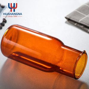 Elegante 520ml Venta al por mayor Jugo <span class=keywords><strong>de</strong></span> color Mesita <span class=keywords><strong>de</strong></span> noche Jarra <span class=keywords><strong>de</strong></span> agua Juego <span class=keywords><strong>de</strong></span> vidrio Vaso para mesita <span class=keywords><strong>de</strong></span> noche Dormitorio Baño Teteras - Product Image 5