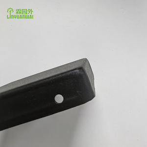 Linyuanwai OEM 70*70 alliage d'aluminium clôture poteau tuyau couverture Tube chaise glisse insérer finition bouchon carré tube embouts - Product Image 5