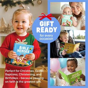Libros de Sonido Cristianos de Héroes Bíblicos para Niños con 6 Canciones Bíblicas, Libro de Sonido Interactivo para Bebés - Product Image 5