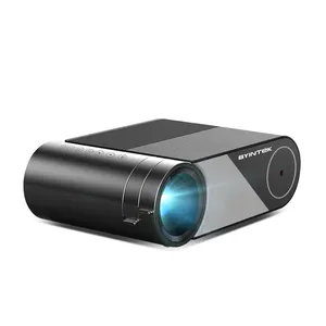 BYINTEK-miniproyector Led inteligente para cine en casa modelo K9, máquina de proyección de vídeo de 720P, con pantalla LCD pequeña, conexión WiFi y teléfono móvil portátil