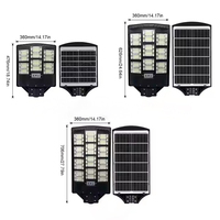 Lampu Jalan Tenaga Surya Terintegrasi Farola Solar 1000w 2000w 3000w Tahan Air Luar Ruangan Ip67 All in One Lampu Jalan LED Tenaga Surya