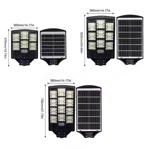 Faro Stradale <span class=keywords><strong>Solare</strong></span> Integrato 1000W 2000W 3000W da <span class=keywords><strong>Esterno</strong></span> Impermeabile IP67 Lampione a <span class=keywords><strong>LED</strong></span> <span class=keywords><strong>Solare</strong></span> Tutto in Uno - Product Image 3