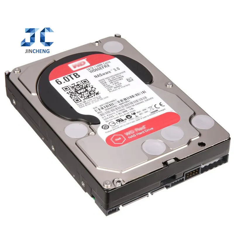 WD60EFRX Red Plus 6TB NAS 5400 U/min SATA 6 Gbit/s 64MB 3,5 Festplatten laufwerk