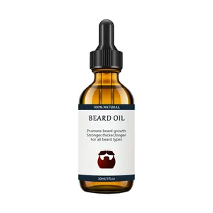 Private label custom beard oil 100% natural organic beard oil set for men