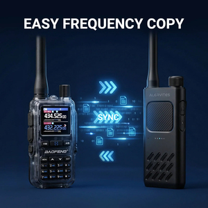 วิทยุสื่อสาร Baofeng Alervites AT2 Smart UHF รองรับการสื่อสารแบบออฟไลน์ เชื่อมต่อบลูทูธ พร้อมผู้ช่วย <span class=keywords><strong>AI</strong></span> รองรับ Zello และระบบ Dual PTT - Product Image 5