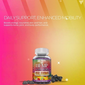 เยลลี่ป่านธรรมชาติสำหรับผู้ใหญ่ลดจำนวน60ชิ้นช่วยในการนอนหลับและเสริมอารมณ์สงบผลิตจากโรงงาน - Product Image 3