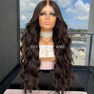 Invisible HD Lace 14-40 pulgadas Vietnamita Raw Peluca de encaje completo Cabello humano En stock Nudos individuales Top Durable Larga vida útil - Product Image 4