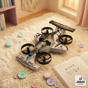 Auto Volador 2 en 1 de 2.4GHz, Buggy RC, Dron, Vuelo Terrestre y Aéreo, Despegue y Aterrizaje con una Sola Tecla, Control Remoto RC para Interiores y Exteriores - Product Image 1