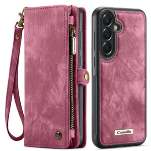 Étui en cuir multifonction <span class=keywords><strong>Caseme</strong></span> avec cordon, pochette rabattable pour Samsung Galaxy A57/A56/A17/A16/S26/S26 Ultra, housse détachable 2 en 1 - Product Image 2