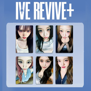 Set de 6 Fototarjetas de KPOP <span class=keywords><strong>IVE</strong></span> REVIVE+, Fotografías de Wonyoung, Liz, Yujin, Tarjetas Lomo Brillantes de Doble Cara, Regalo para Fans de Leeseo, <span class=keywords><strong>Rei</strong></span> y Gaeul - Product Image 3