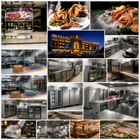 Plan de travail simple avec bordure pour la préparation de la pâte, destiné aux cuisines centrales de restauration et aux comptoirs de cuisines commerciales.