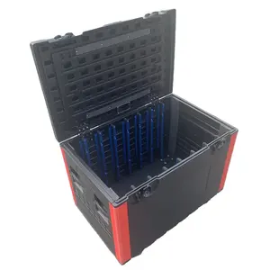 Caja de herramientas plástica impermeable del proveedor de Shenzhen para la caja del vuelo de la pantalla LED