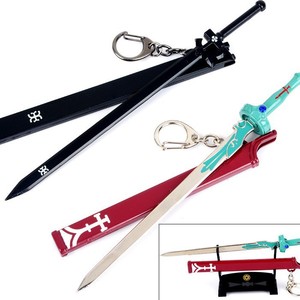 Accesorios de anime accesorios espada arte en línea espada <span class=keywords><strong>arma</strong></span> llavero - Product Image 1