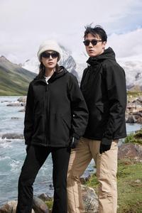 Chaqueta de mujer Unisex de una sola capa de camello duradero transpirable suave de alta calidad con buena solidez del color al viento y al agua - Product Image 2