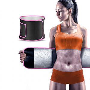 Ceinture de sudation amincissante pour femmes et hommes, pour la réduction de la graisse abdominale, gaine de maintien corporel ajustable et protectrice - Product Image 1