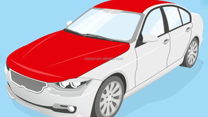 Ruban de protection temporaire pour les surfaces fraîchement peintes, 50530mm d'épaisseur, résistant aux UV, original tesa Bodyguard 0.079, <span class=keywords><strong>blanc</strong></span> - Product Image 6