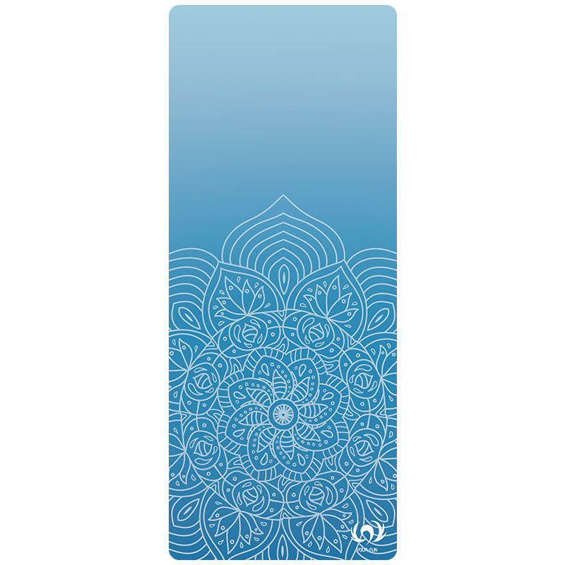 Esterilla de yoga de gamuza