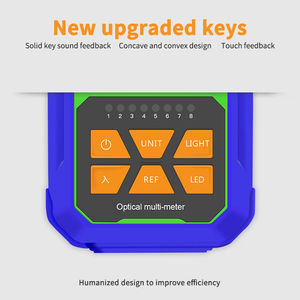 Portátil iluminável Rede fibra óptica cabo testador Alta precisão 9 comprimentos de onda G5 mini deviser medidor de potência óptica - Product Image 5