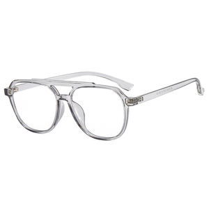 眼鏡TR90ダブルブリッジ光学フレームカスタムメガネ読書用 - Product Image 2