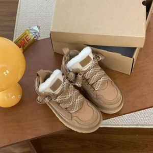 <span class=keywords><strong>Stivali</strong></span> Firmati <span class=keywords><strong>di</strong></span> Lusso con Logo Personalizzato 2025 Uomo e <span class=keywords><strong>Donna</strong></span> Stile Walking in Cotone con Suola Spessa Tipo Ugg - Product Image 4