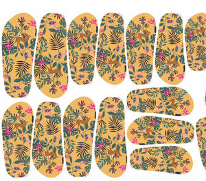 <span class=keywords><strong>Film</strong></span> de transfert thermique personnalisé en gros pour claquettes en EVA – Autocollants de transfert thermique EVA très demandés pour claquettes de plage estivales - Product Image 3