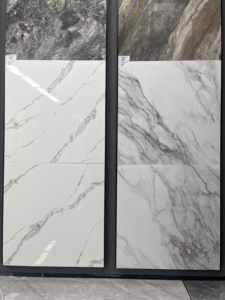 Piastrelle <span class=keywords><strong>in</strong></span> Ceramica Placcate Oro A-DFFUSION - Finitura Lucida e Opaca 800x800mm per Interni, Camera da Letto, Soggiorno, Hotel - Product Image 4