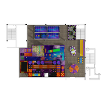 Centro de Juegos Infantil Popular Angel, Juegos Infantiles, Equipo de Juegos Interior de Espuma Suave en Venta