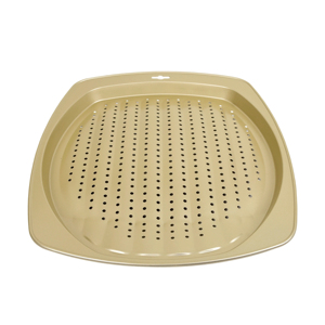Plaque de cuisson en acier <span class=keywords><strong>au</strong></span> carbone antiadhésive pour frites surgelées avec trous d'aération, compatible lave-vaisselle et <span class=keywords><strong>four</strong></span> - Product Image 2