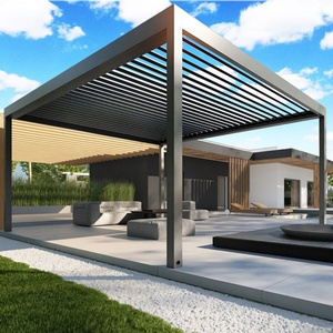 Интеллектуальный быстровозводимый павильон, работающий на солнечной энергии, с крышей, адаптируемой к погодным условиям - Product Image 3