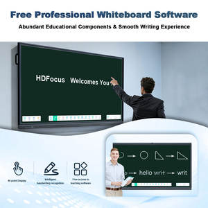 Pantalla Interactiva Digital 4K para Conferencias <span class=keywords><strong>de</strong></span> Oficina, Pantalla Táctil Plana, Pizarra Interactiva Inteligente para la Enseñanza Escolar - Product Image 2