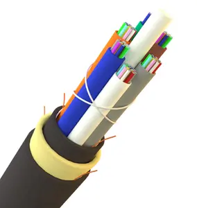 80m /100m /300m span outdoor fiber optic cable adss fiber optic cable price per meter